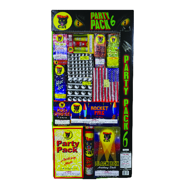 Party Pack 6 Firework Assortment